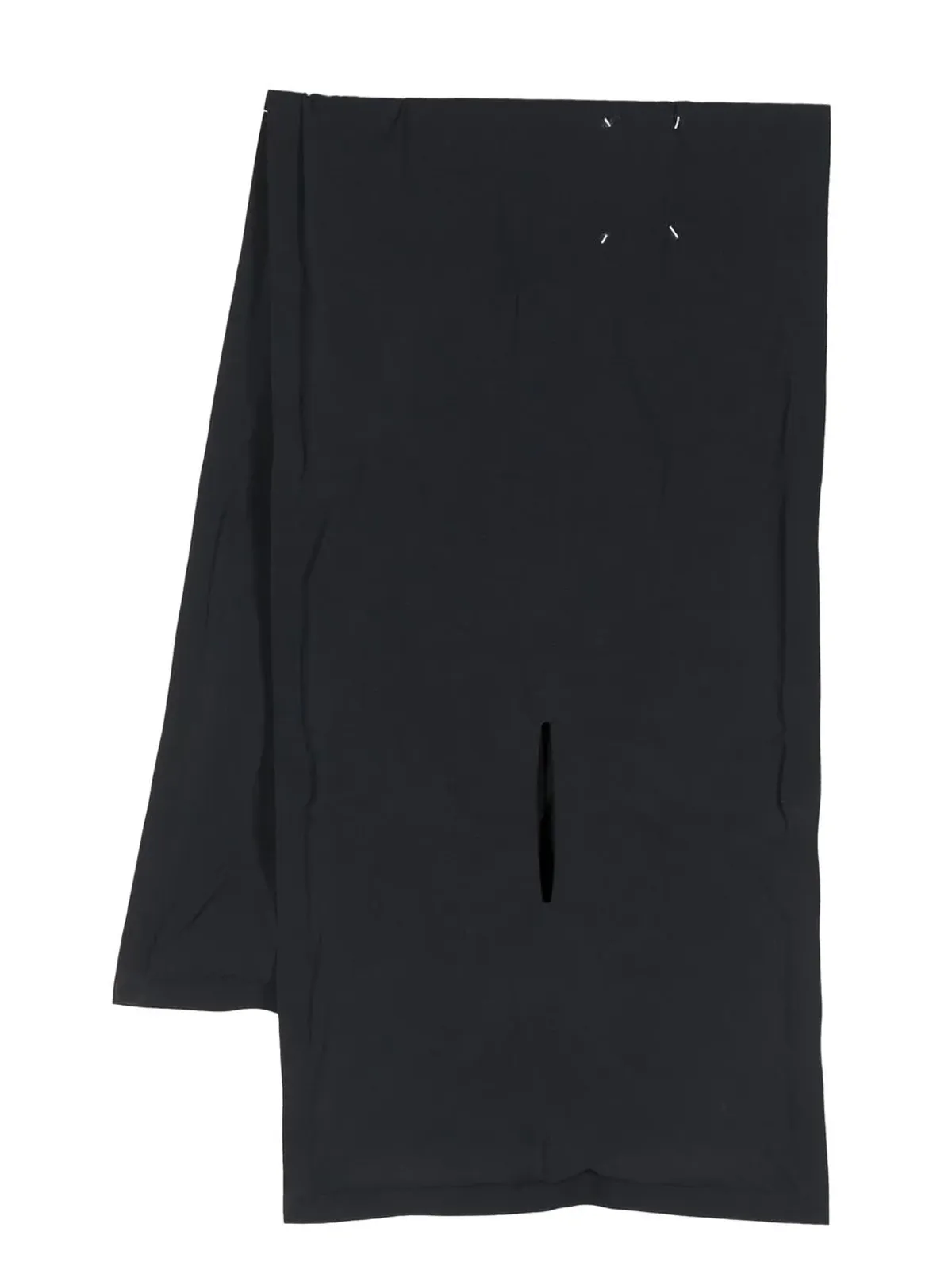 Maison Margiela ロング丈スカーフ - ブラック - 画像1