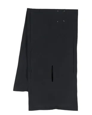 Maison Margiela ロング丈スカーフ - ブラック - サムネイル1