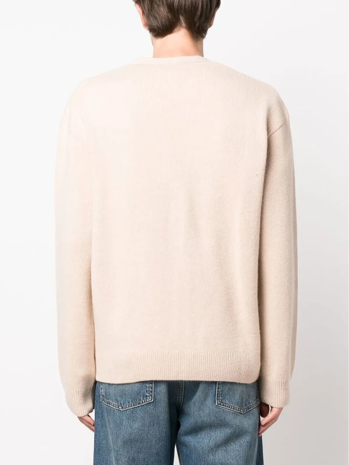 Maison Kitsuné フォックスヘッドパッチ ウールカーディガン - 画像4