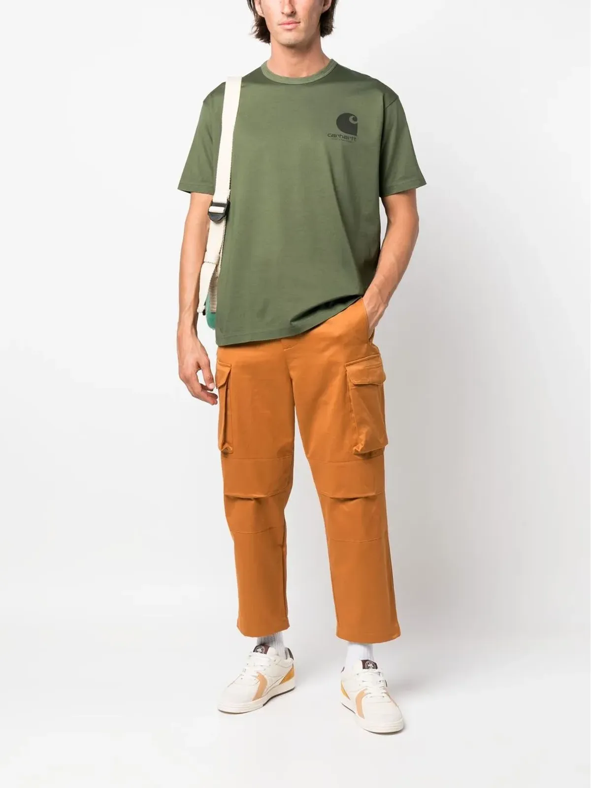 Junya Watanabe MAN ロゴプリント コットンTシャツ - 画像2