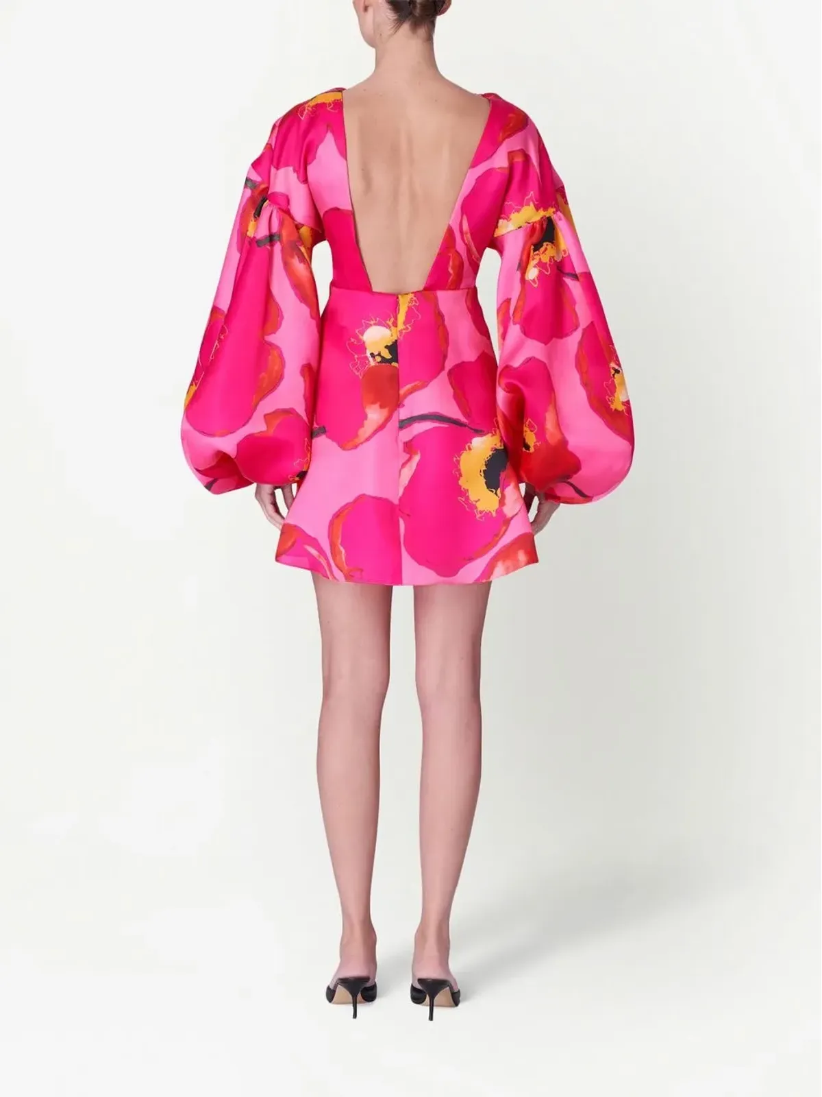 Carolina Herrera 風船袖ドレス - 画像3