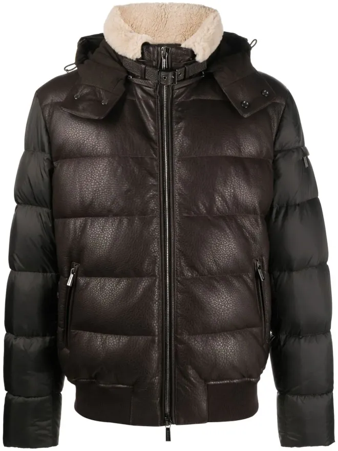 Moorer Moorer パネルドダウンパディッドジャケットの商品画像