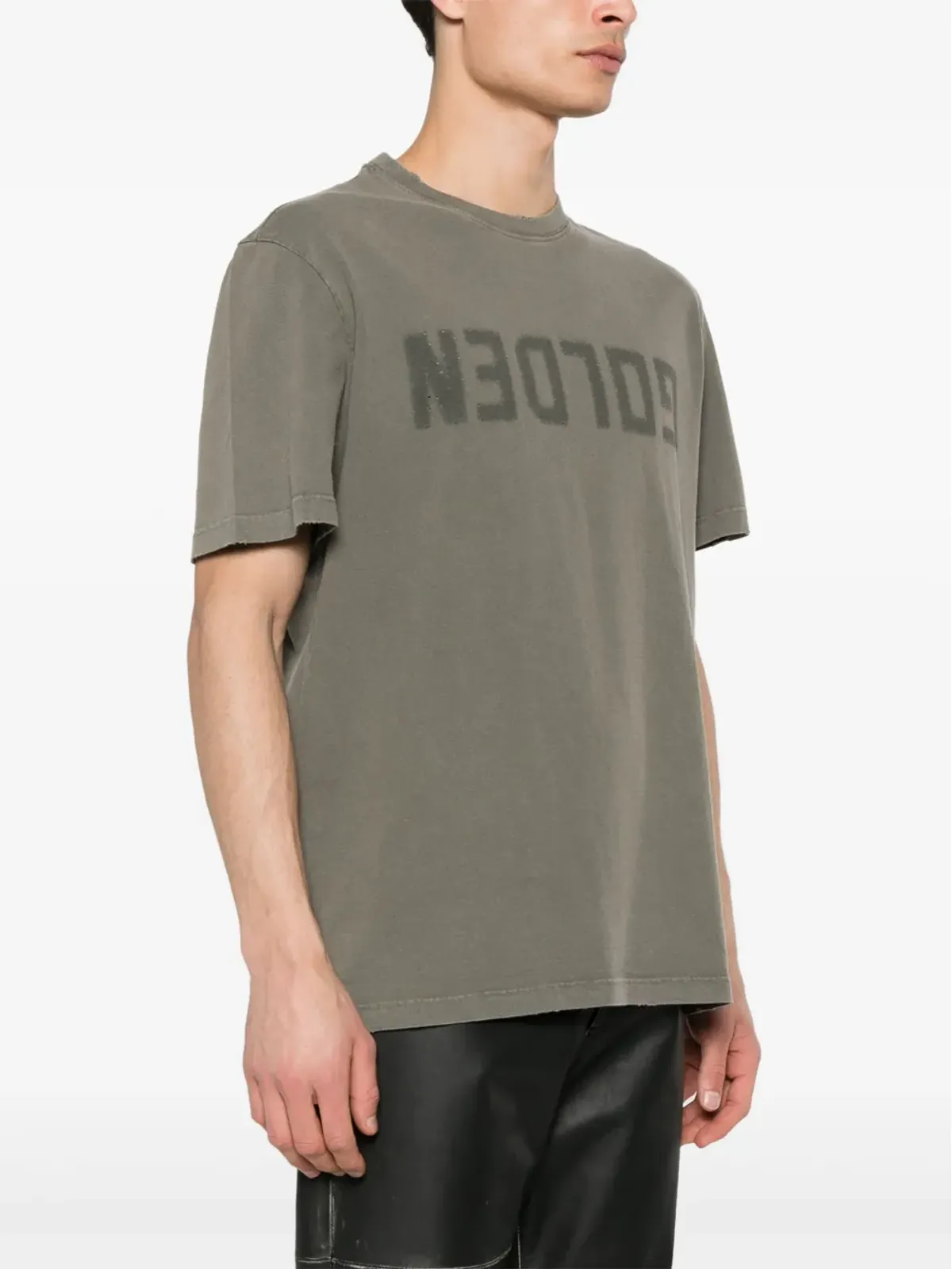 Golden Goose ロゴプリント コットン Tシャツ - 画像3