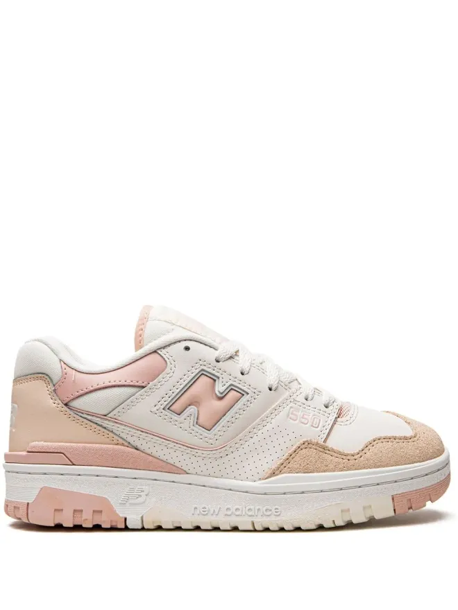 New Balance New Balance 550 ホワイト ピンク スニーカーの商品画像