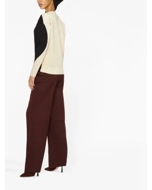 Tory Burch ツートーン クルーネック ニットセーター - サムネイル3