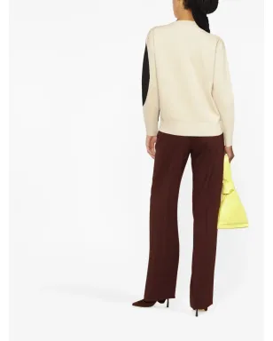 Tory Burch ツートーン クルーネック ニットセーター - サムネイル4