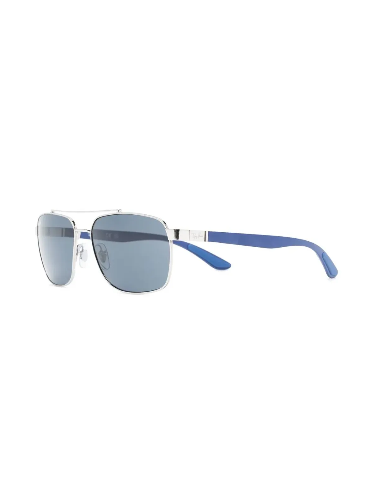Ray-Ban エングレーブド ロゴ スクエアフレーム サングラス - 画像2