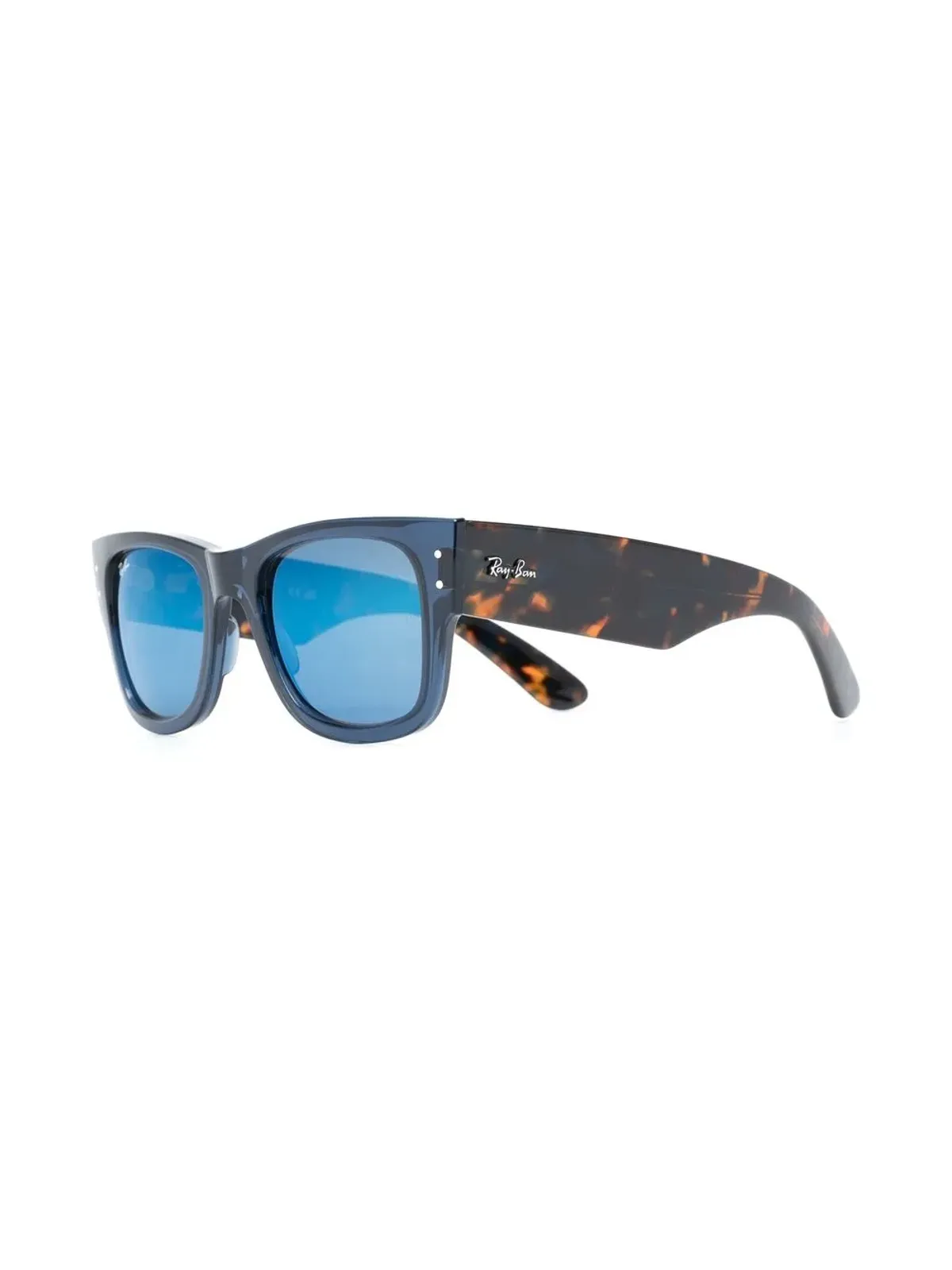 Ray-Ban メガウェイファーラー フレーム サングラス ブルー - 画像2