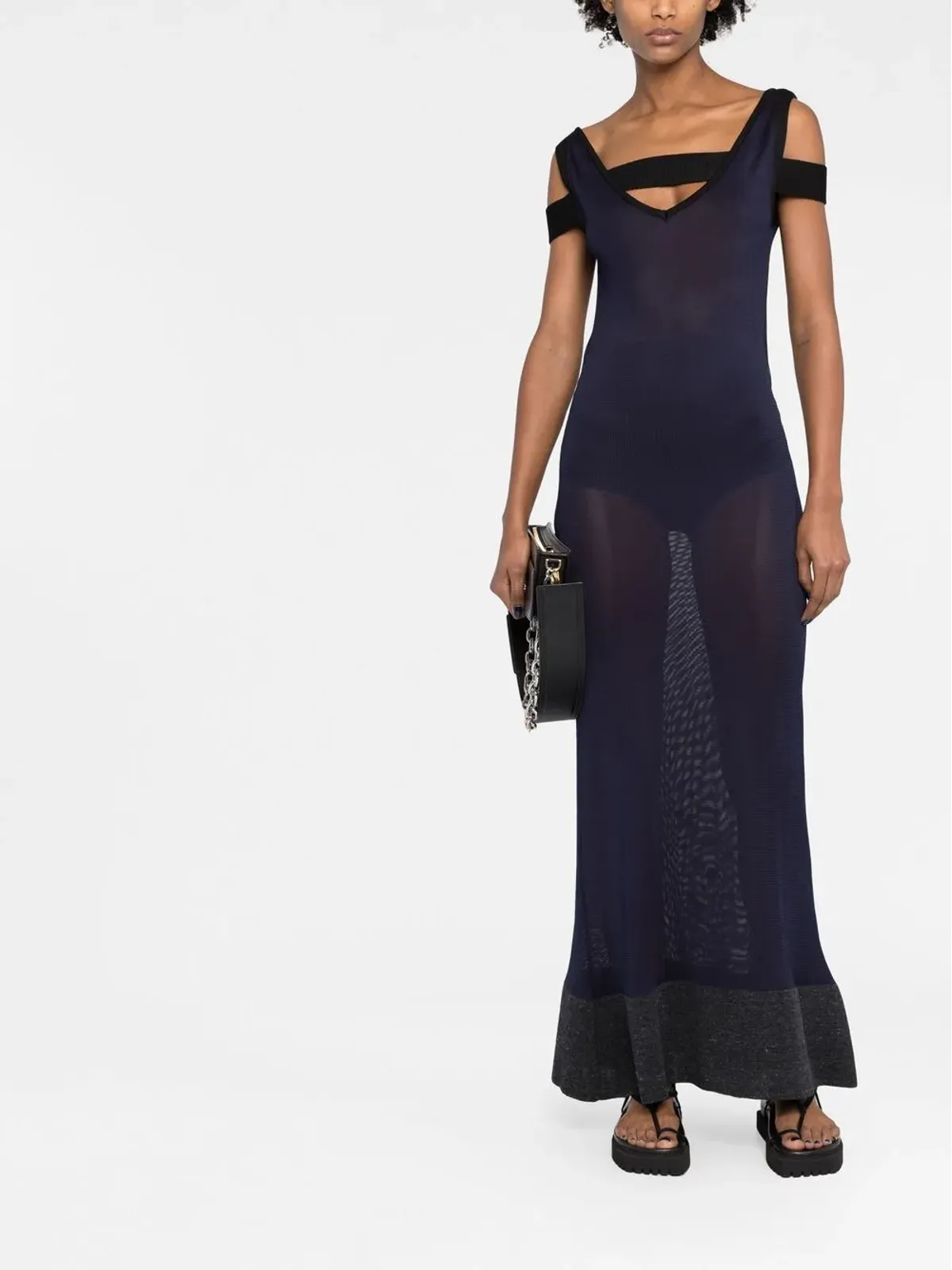 Jacquemus セミシアー マキシドレス - 画像2