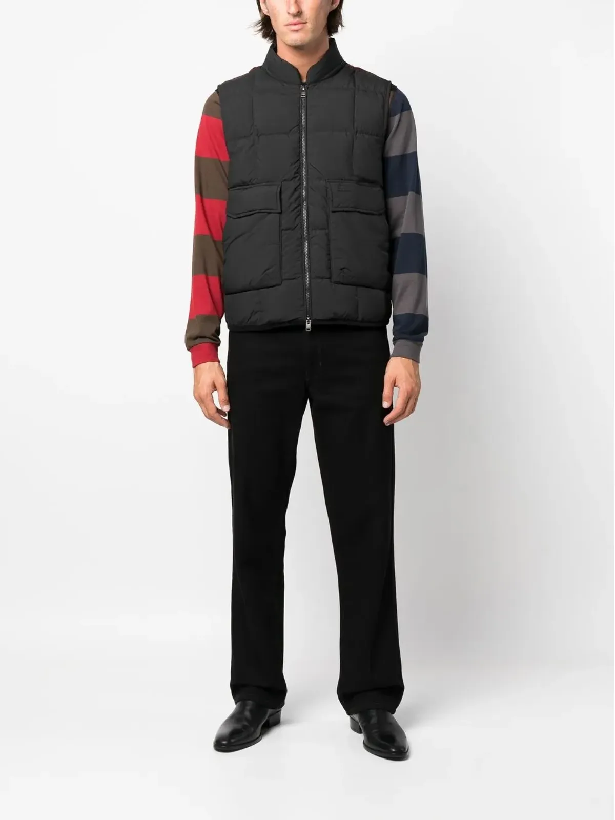 Woolrich 羽毛ダウン入りキルティングベスト - 画像2