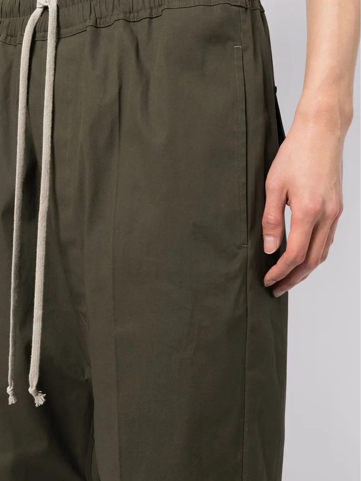 Rick Owens ドロップクロッチベルミューダショーツ - 画像5