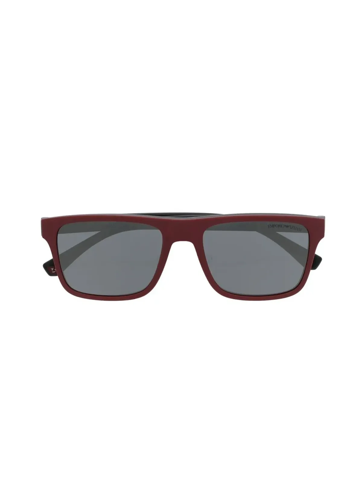 Emporio Armani changeable-lens rectangular sunglasses - 画像2