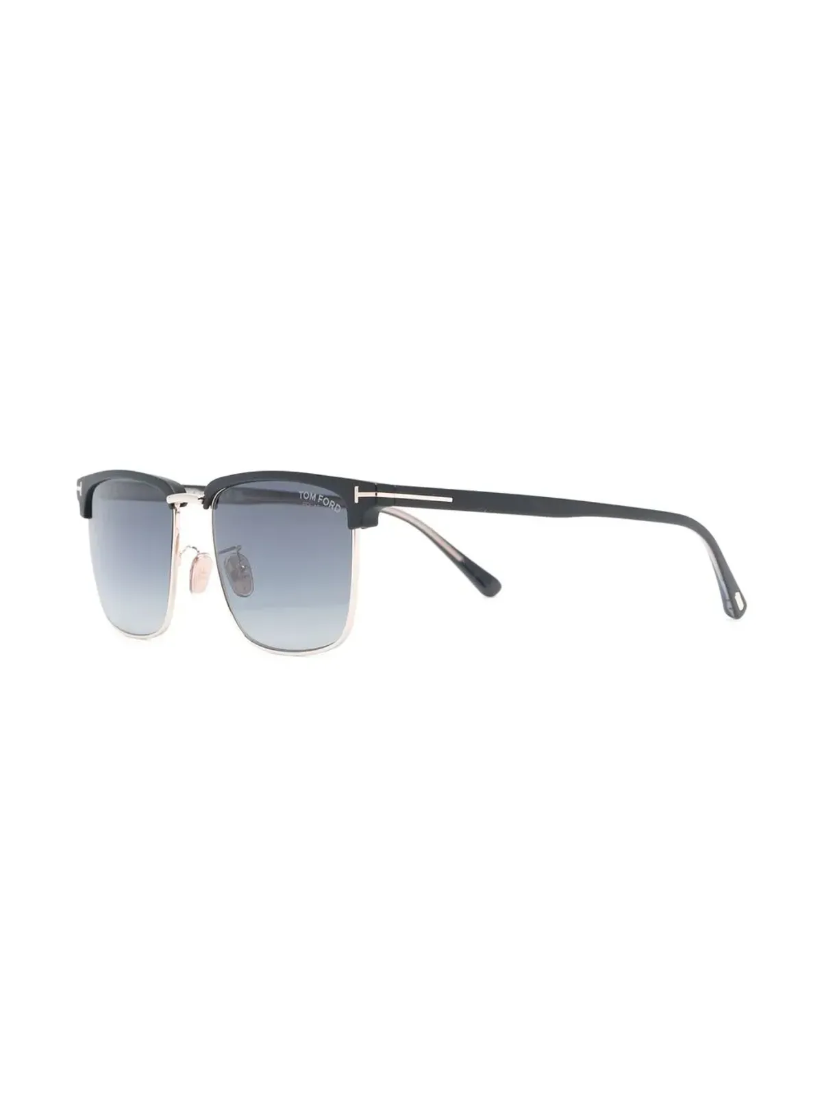 TOM FORD Eyewear スクエアフレーム着色サングラス - グレー - 画像2