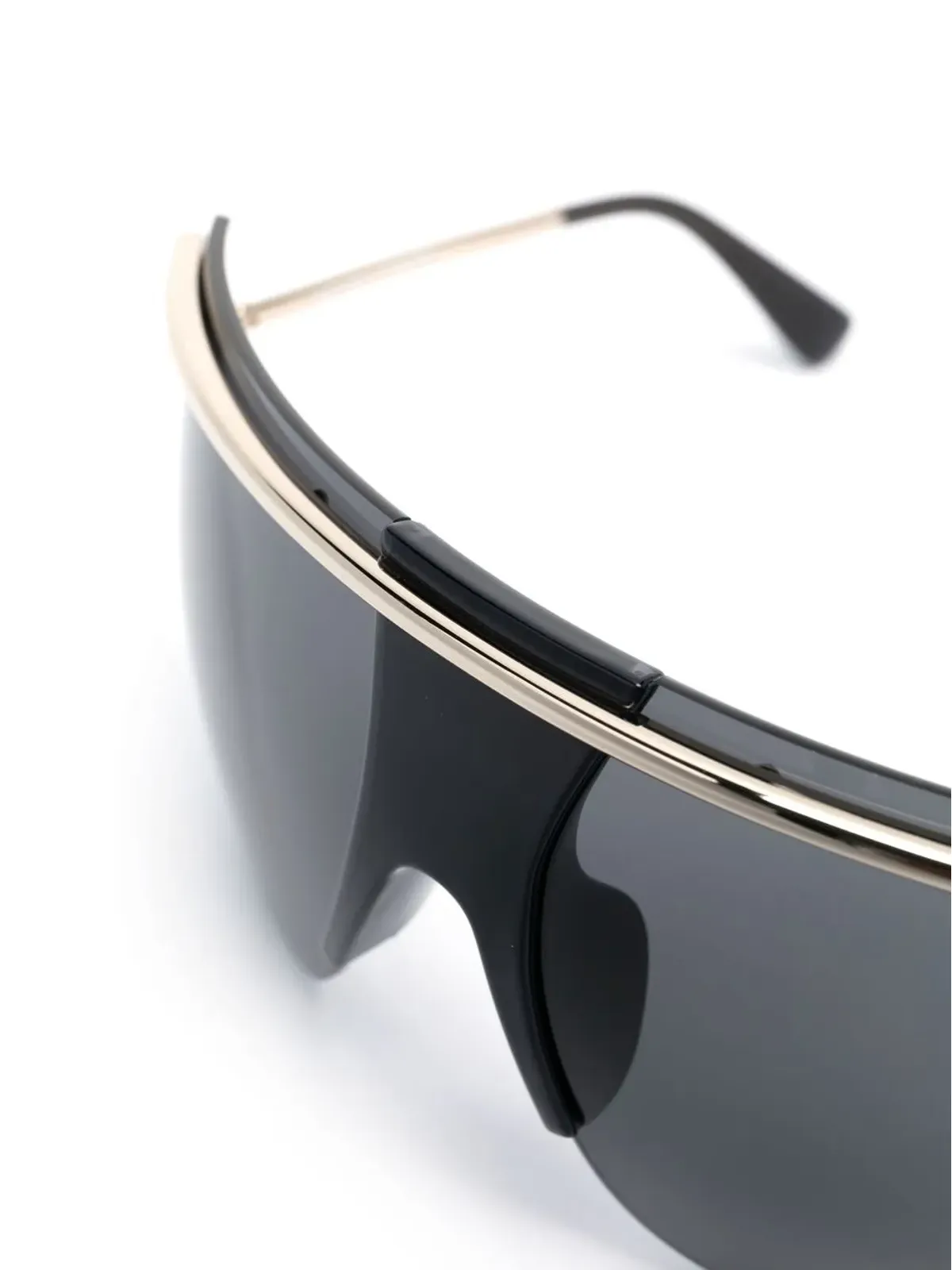 Max Mara Eyewear オーバーサイズのフレームレス ティントサングラス - 画像3