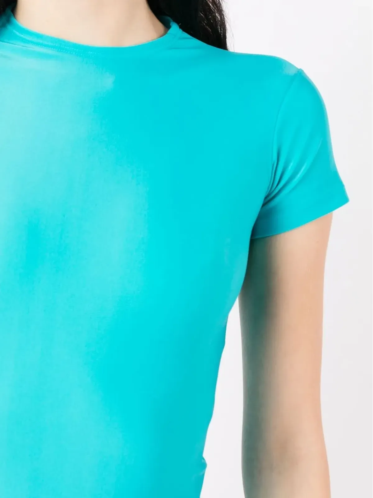 Gloria Coelho ラウンドネック半袖Tシャツ - 画像5