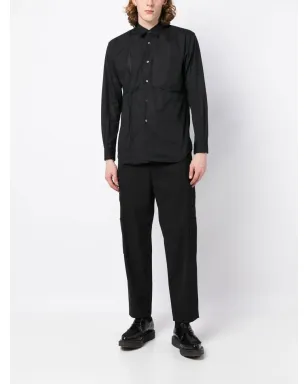 Comme Des Garçons Shirt パネルデザイン コットンシャツ - サムネイル2