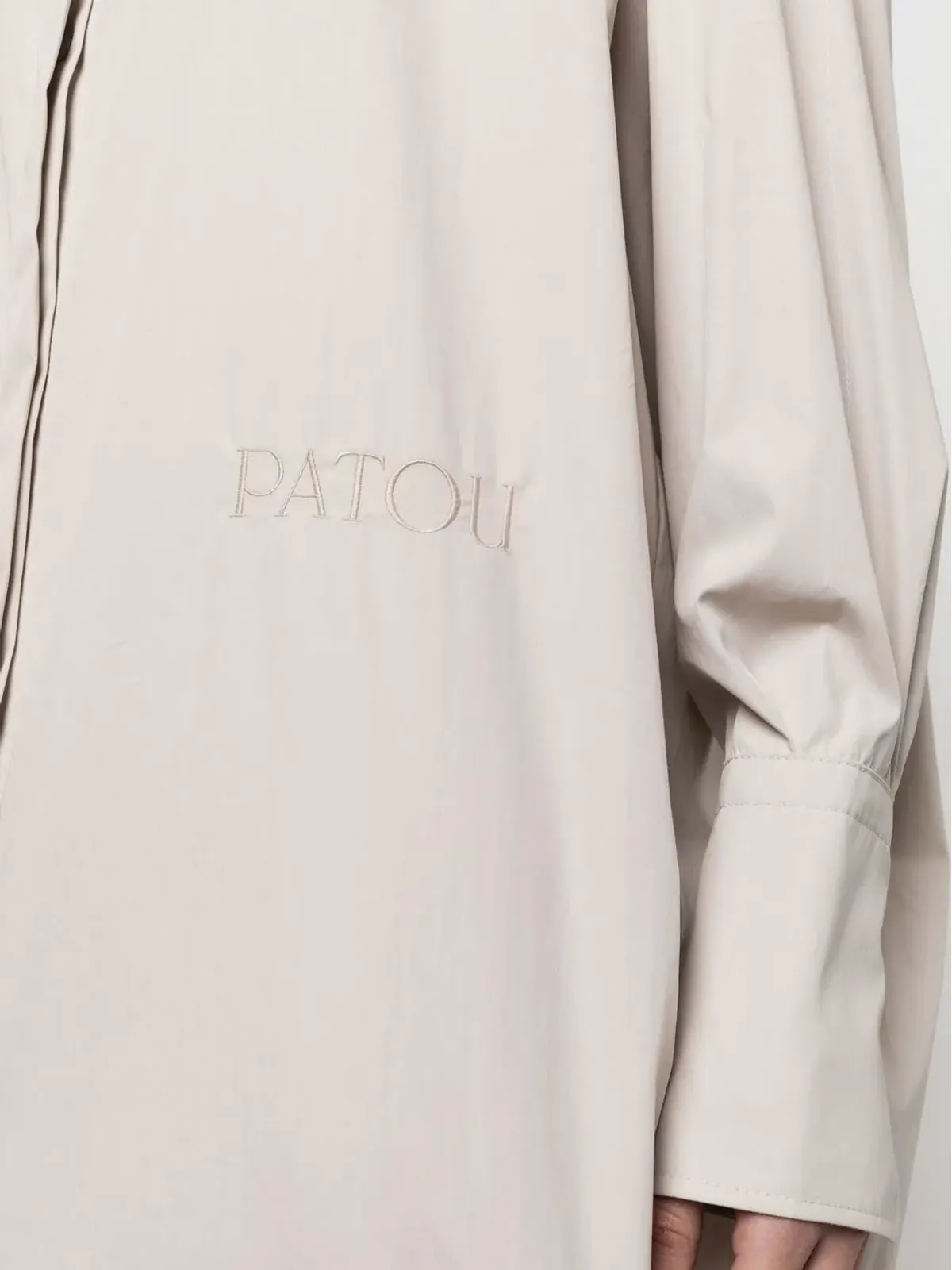 Patou ペインターシャツドレス - 画像5
