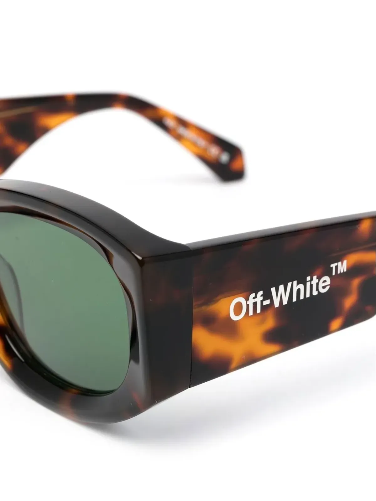 Off-White Eyewear ジョアン オーバルフレーム サングラス - 画像3