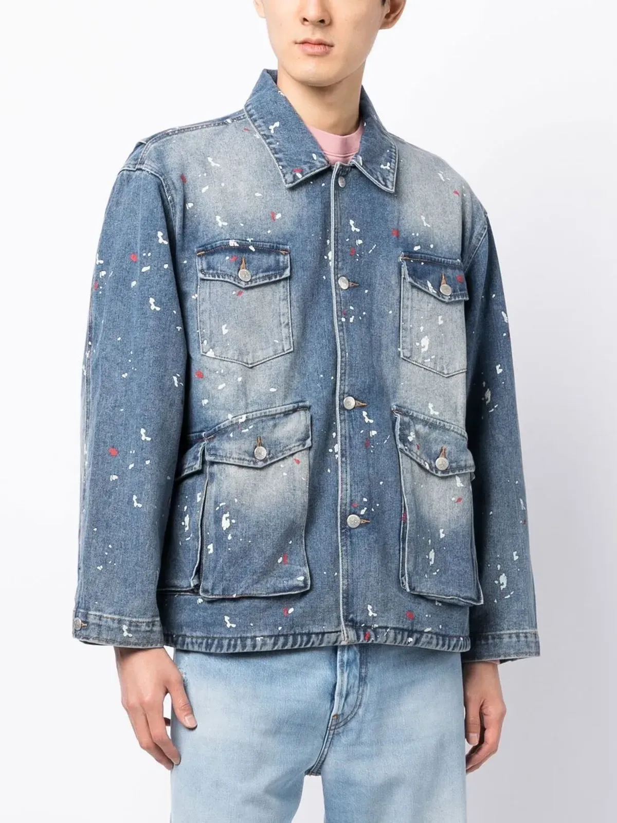 Billionaire Boys Club ジャングルファティーグ デニムジャケット ブルー - 画像3