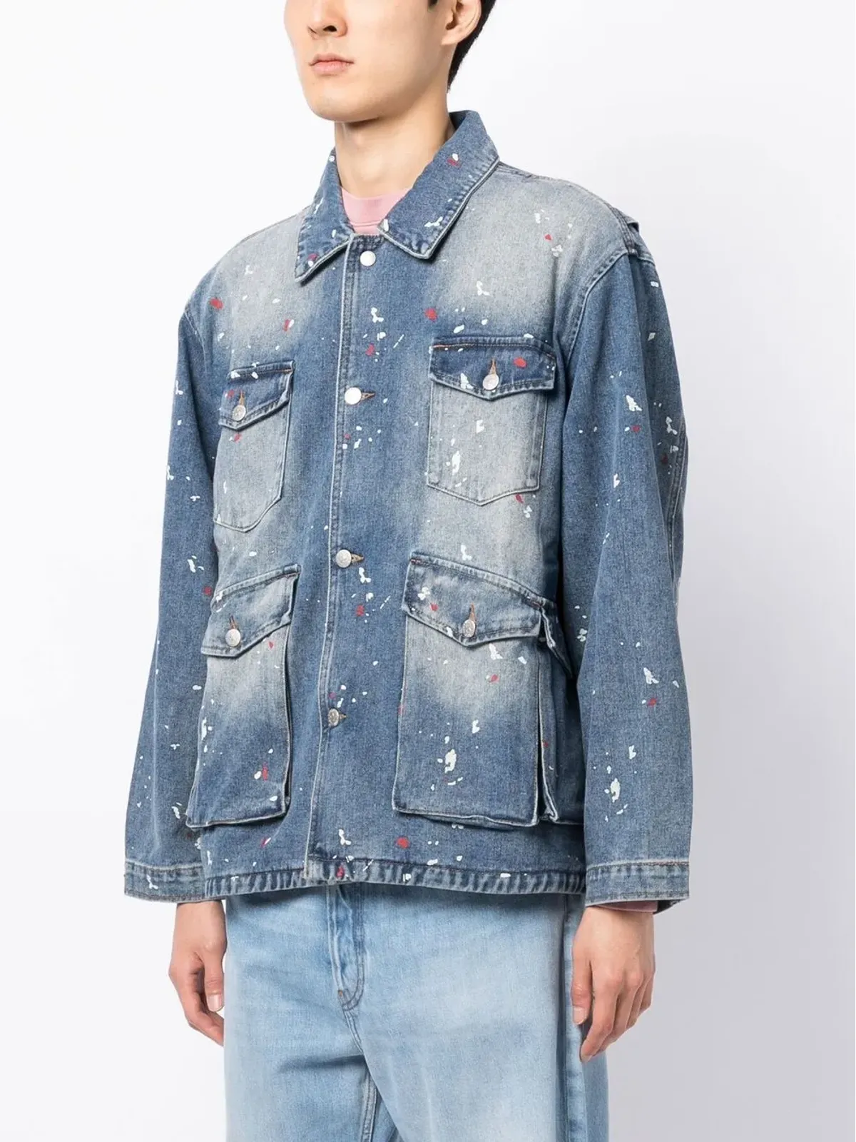 Billionaire Boys Club ジャングルファティーグ デニムジャケット ブルー - 画像4