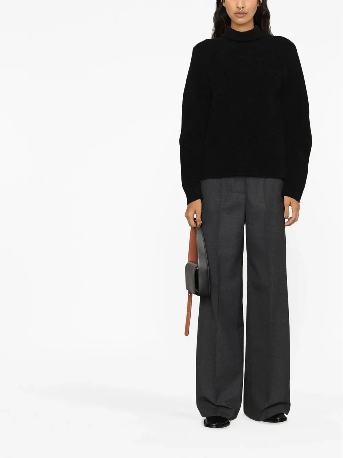 Jil Sander ロングスリーブニットセーター - 画像2