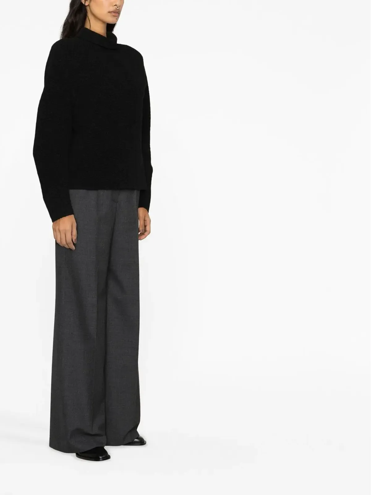 Jil Sander ロングスリーブニットセーター - 画像3