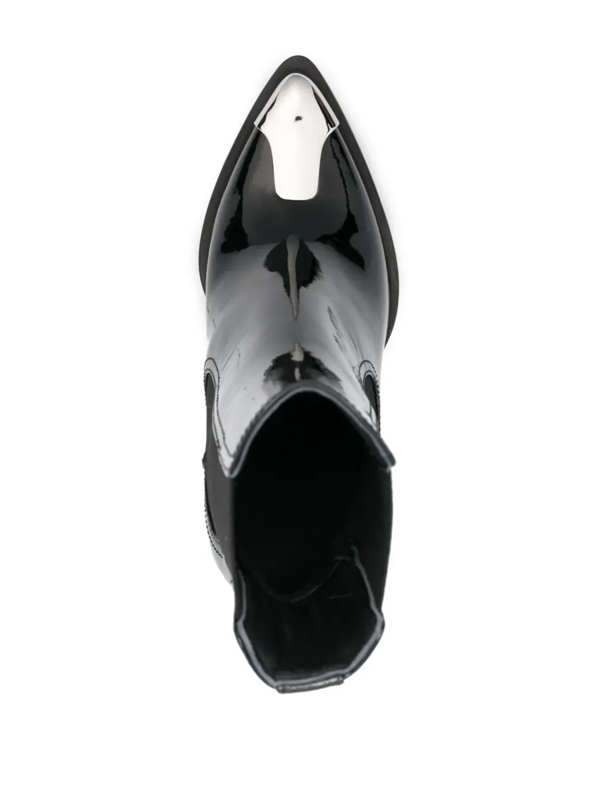 Alexander McQueen パンクチェルシーブーツ ブラック - 画像4