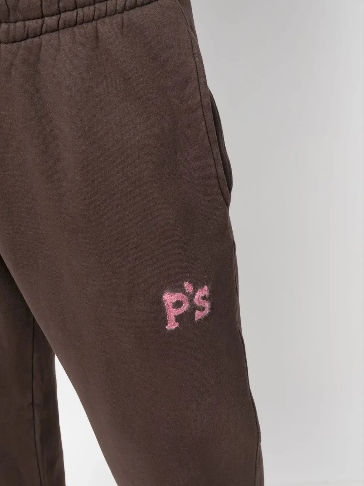 President’S 刺繍ロゴ付きトラックパンツ - ブラウン - 画像5