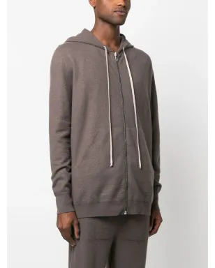 Rick Owens ドローストリングジップアップフーディ - サムネイル3