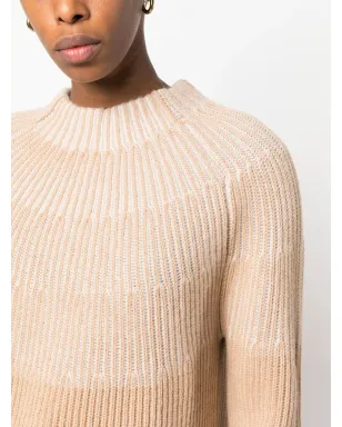 Agnona カラー ブロック カシミヤ ジャンパー - Neutrals - サムネイル5