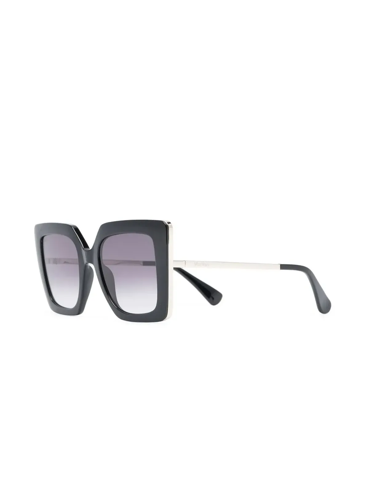Max Mara Eyewear エングレーブド・ロゴ スクエアフレーム サングラス - 画像2