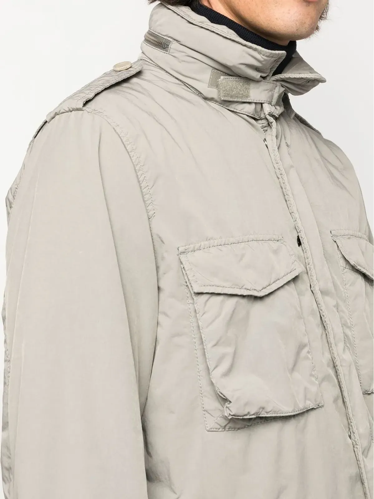 ASPESI Newcamp military jacket - Grey - 画像5