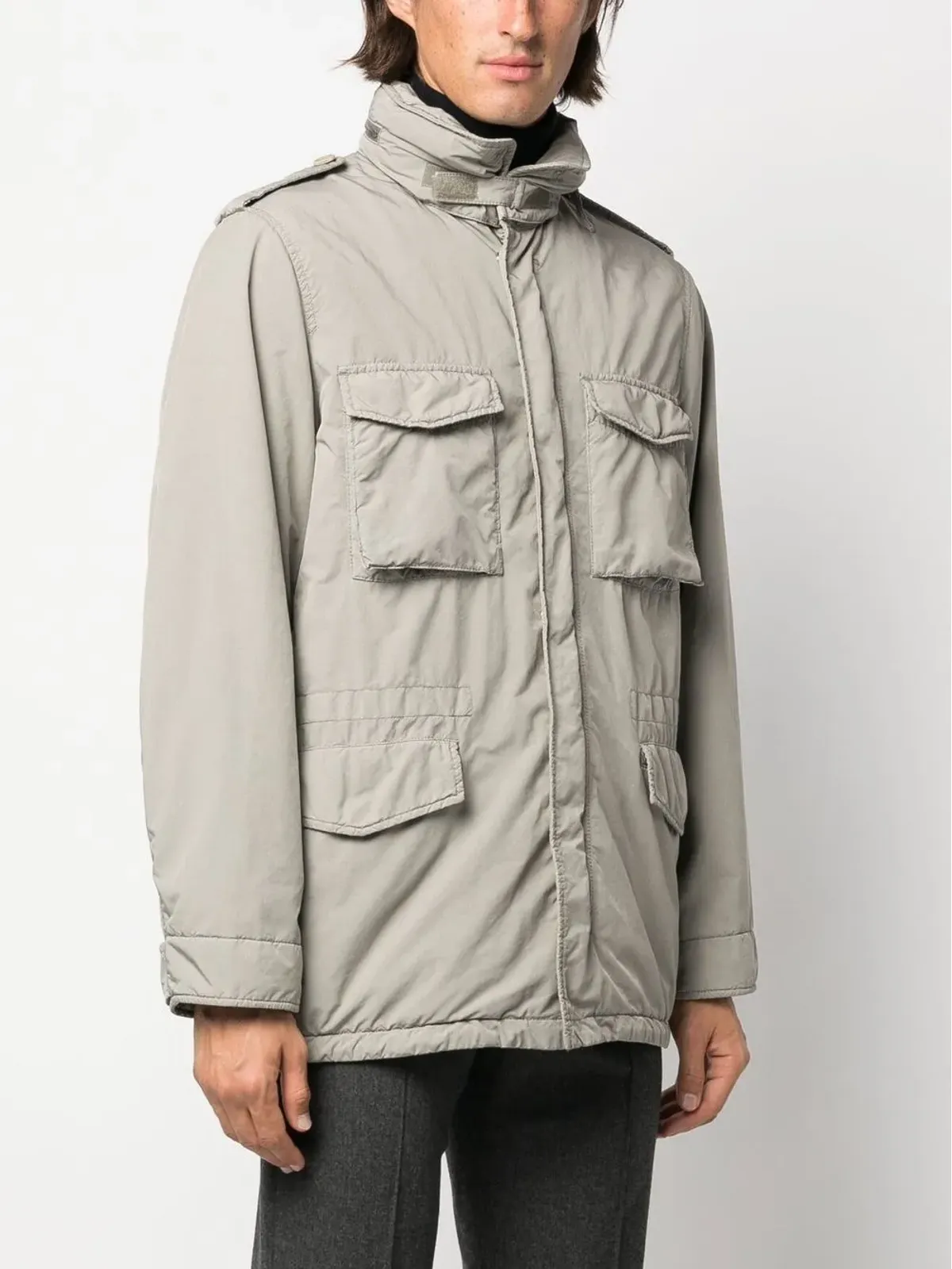 ASPESI Newcamp military jacket - Grey - 画像3