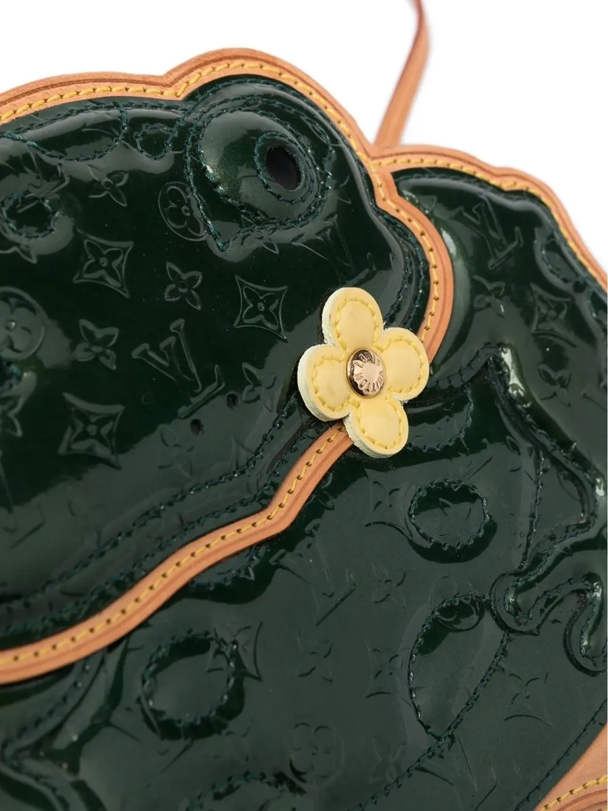 Louis Vuitton ビンテージ Conte de Fees フロッグモチーフ ミニバッグ - Green - 画像3