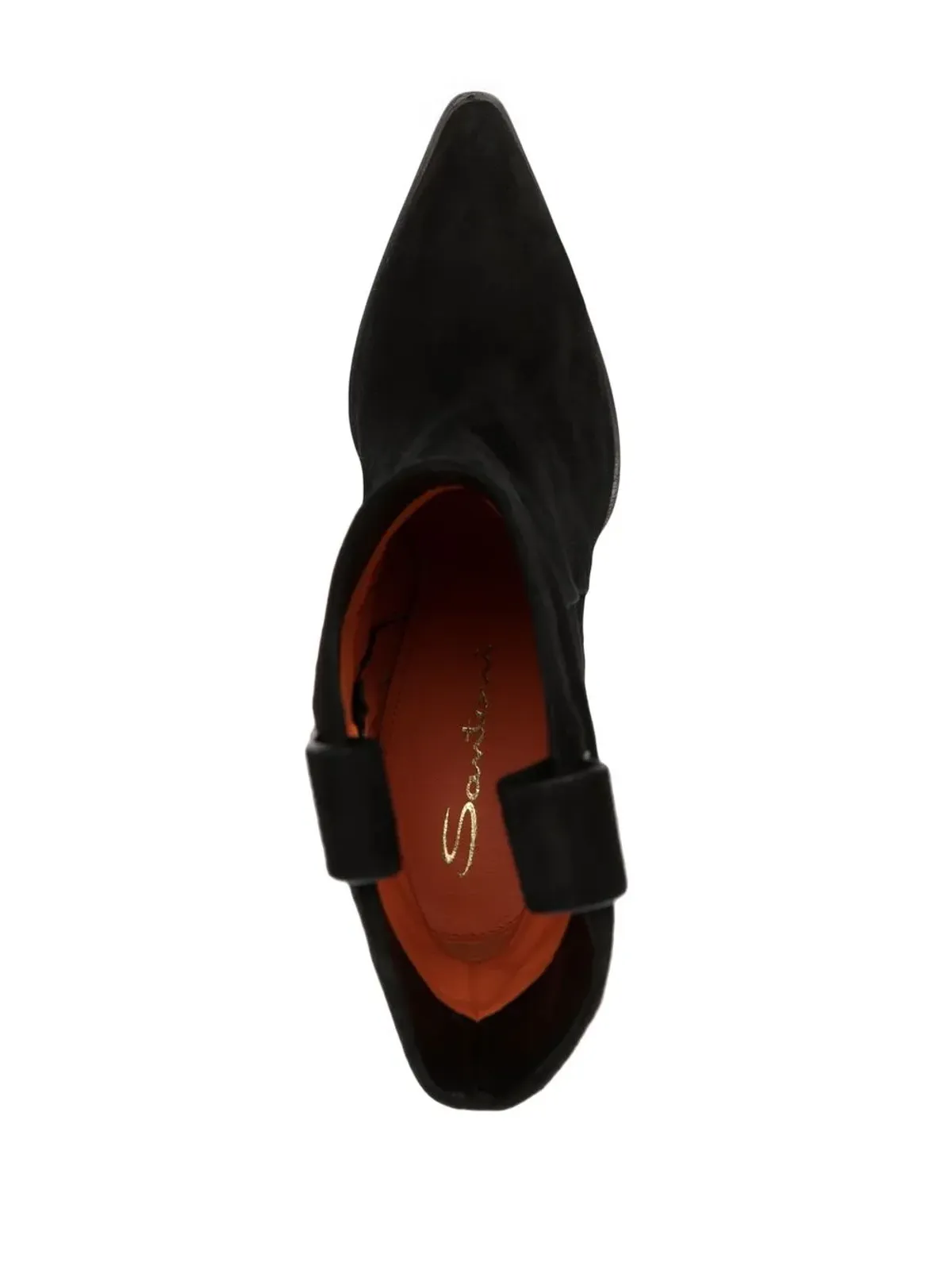 Santoni ウェスタン アンクルブーツ - 画像4