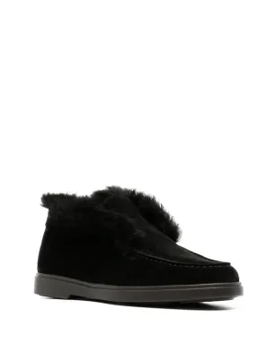 Santoni シアリング付きスリップオン ローファー - サムネイル2
