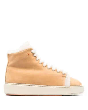 Santoni シアリングトリム ハイカットスニーカー - サムネイル1