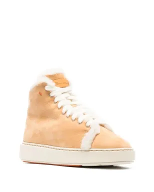 Santoni シアリングトリム ハイカットスニーカー - サムネイル2