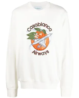 Casablanca Orbite Autour De L'Orange スウェットシャツ - サムネイル1