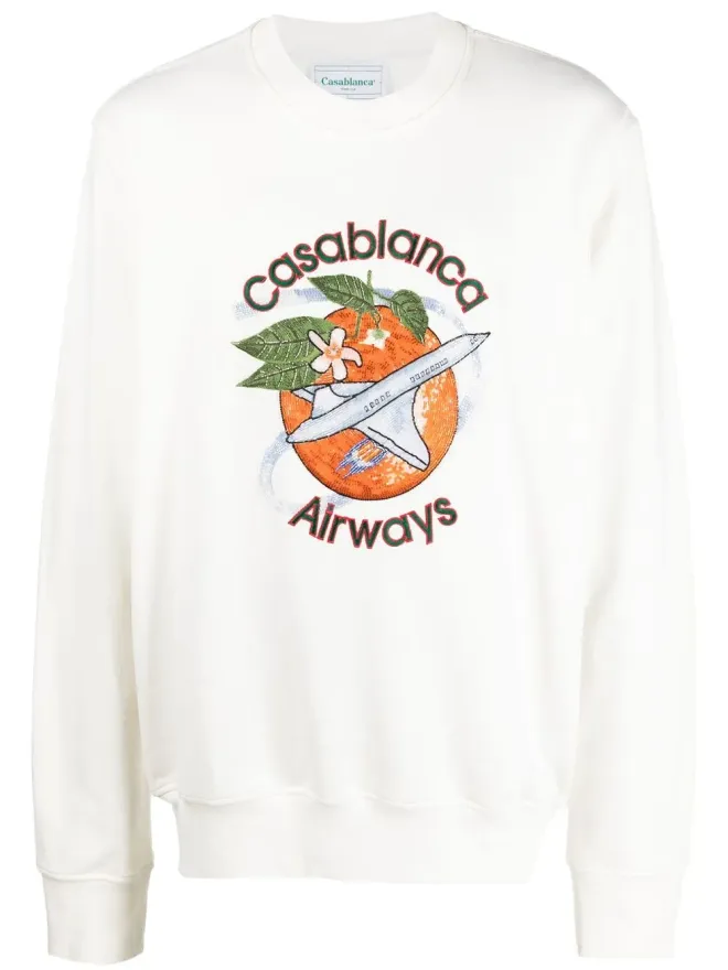 Casablanca Casablanca Orbite Autour De L'Orange スウェットシャツの商品画像