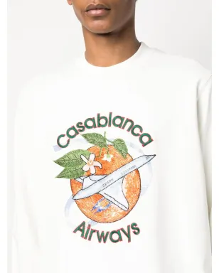 Casablanca Orbite Autour De L'Orange スウェットシャツ - サムネイル5