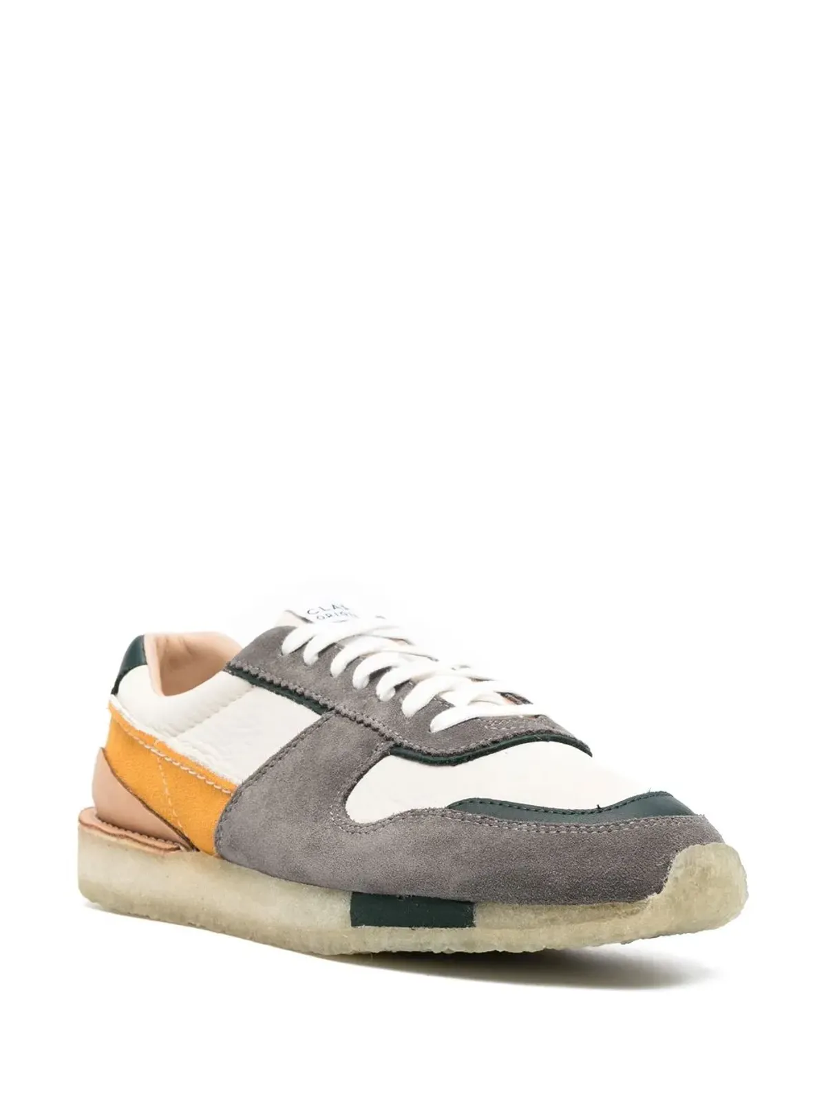 Clarks Originals panelled suede sneakers - Grey - 画像2