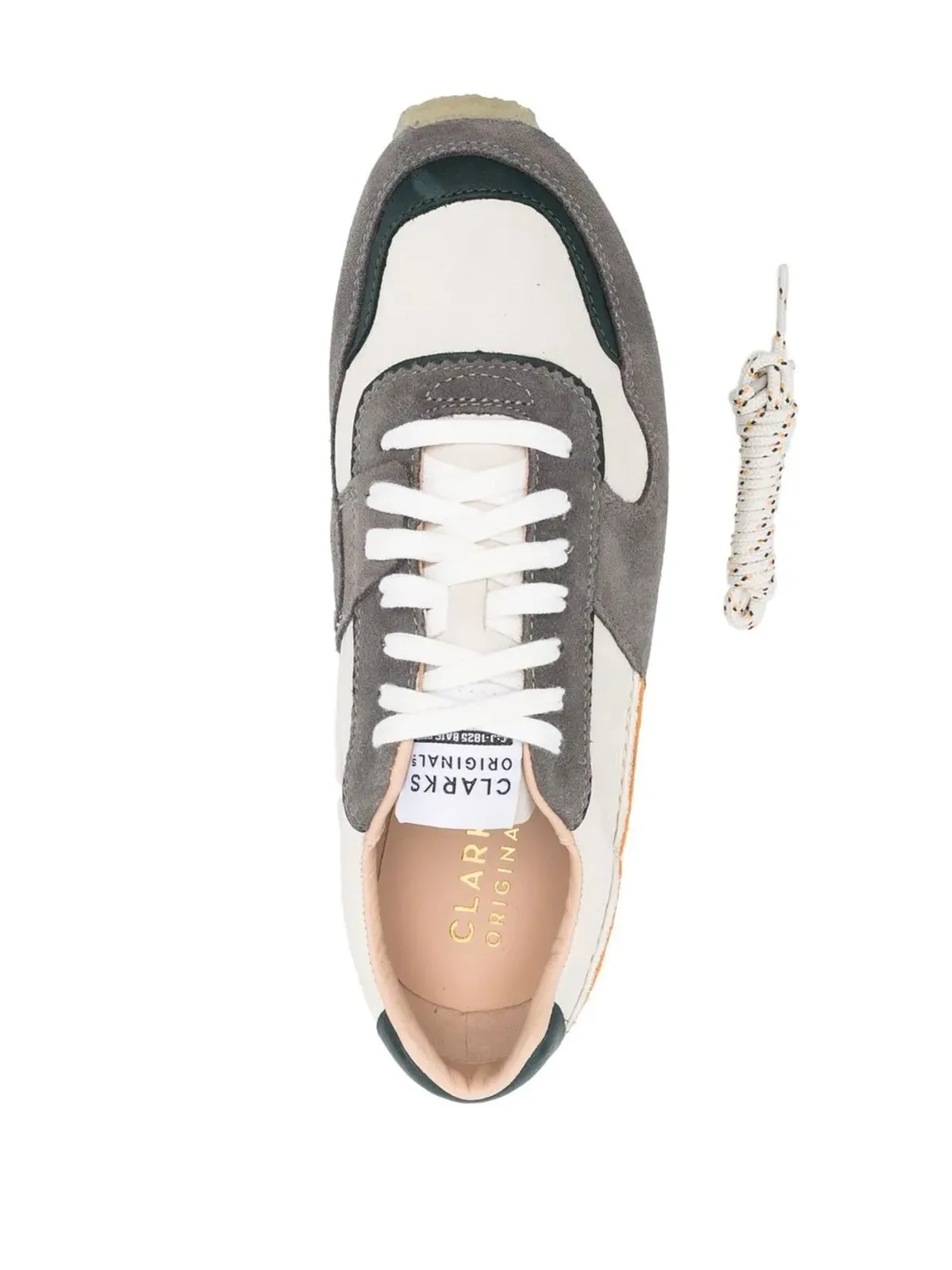 Clarks Originals panelled suede sneakers - Grey - 画像4