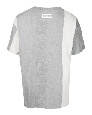 Mostly Heard Rarely Seen スプライスド ロゴプリント コットンTシャツ - サムネイル2
