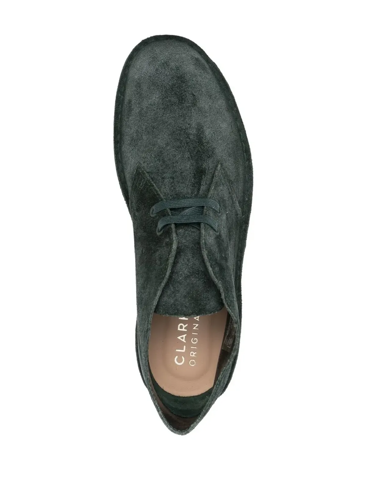Clarks Originals レースアップスエードブーツ - グリーン - 画像4
