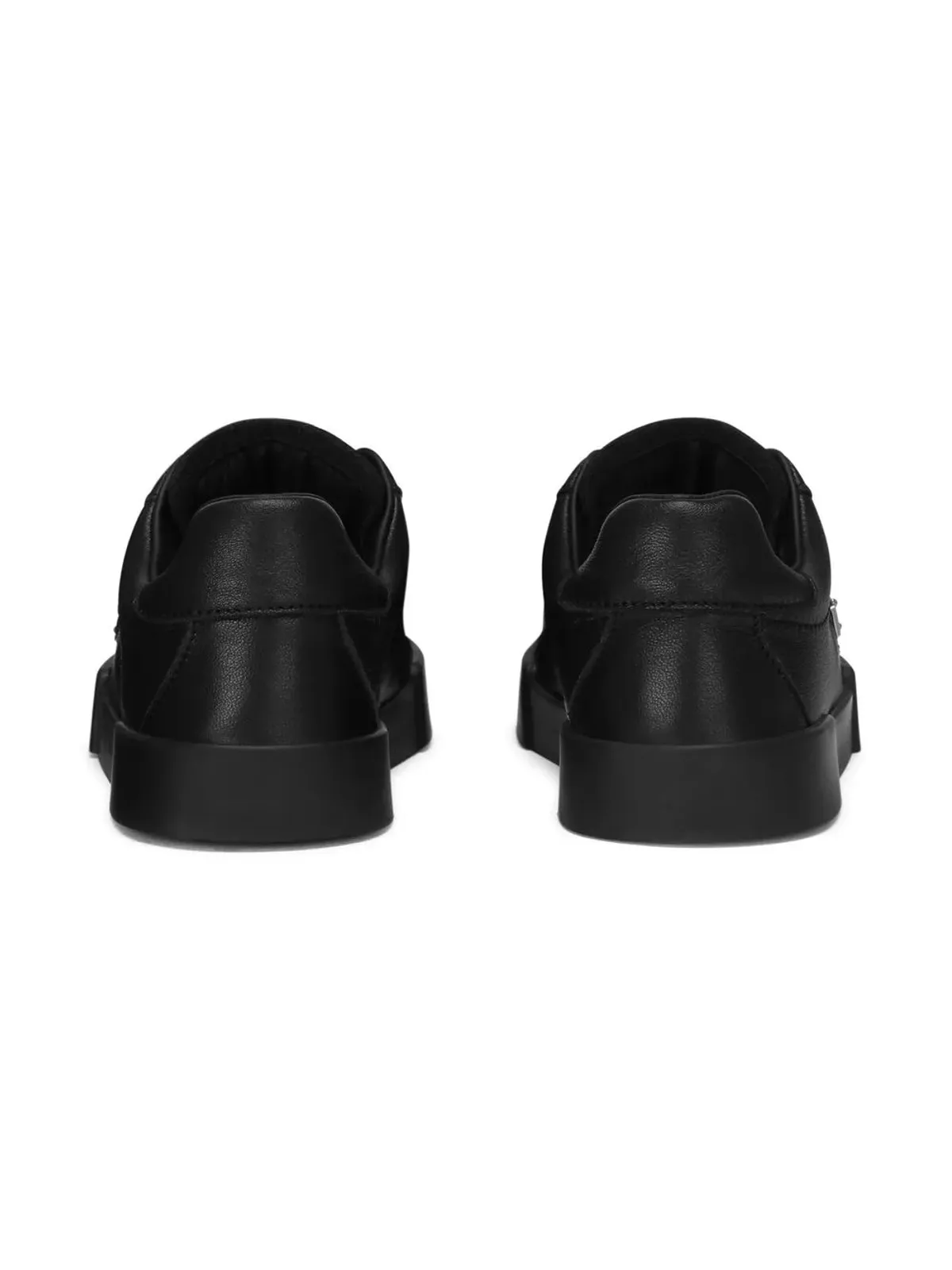 Dolce & Gabbana Kids Portofino Light レザー スニーカー ブラック - 画像3