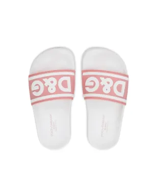 Dolce & Gabbana Kids ロゴプリント プールサンダル - サムネイル4