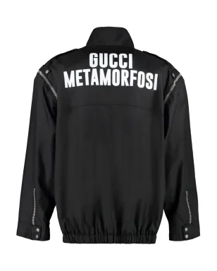 Gucci Metamorfosi detachable-sleeves jacket - Black - サムネイル2