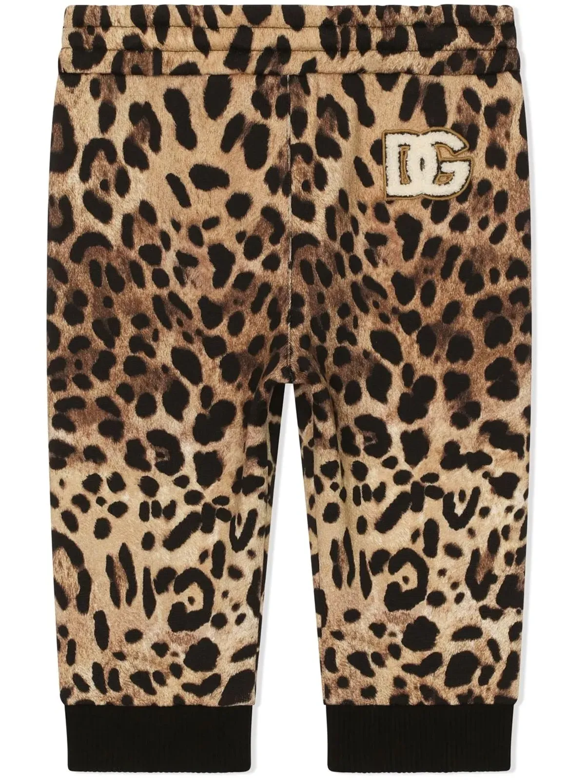 Dolce & Gabbana Kids レオパード柄トラックパンツ - 画像2
