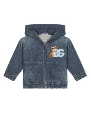 Dolce & Gabbana Kids ロゴモチーフ デニムジャケット - サムネイル1